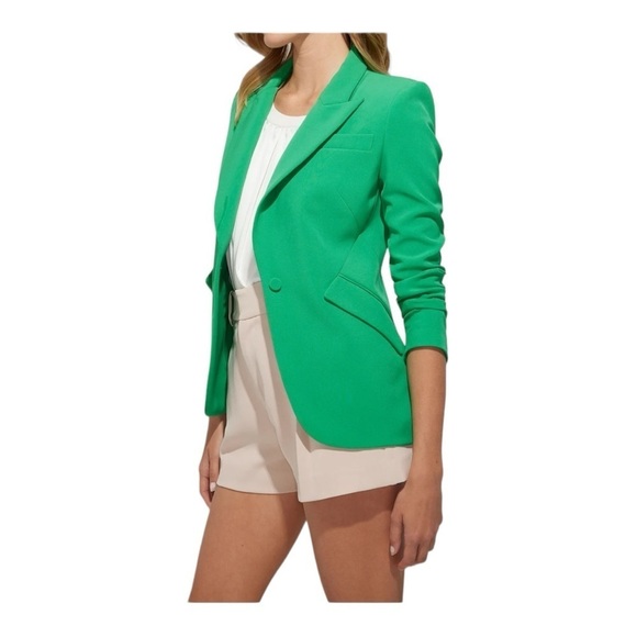 Generation Love Hudson Blazer in Bright Green NWT - Picture 3 of 6
